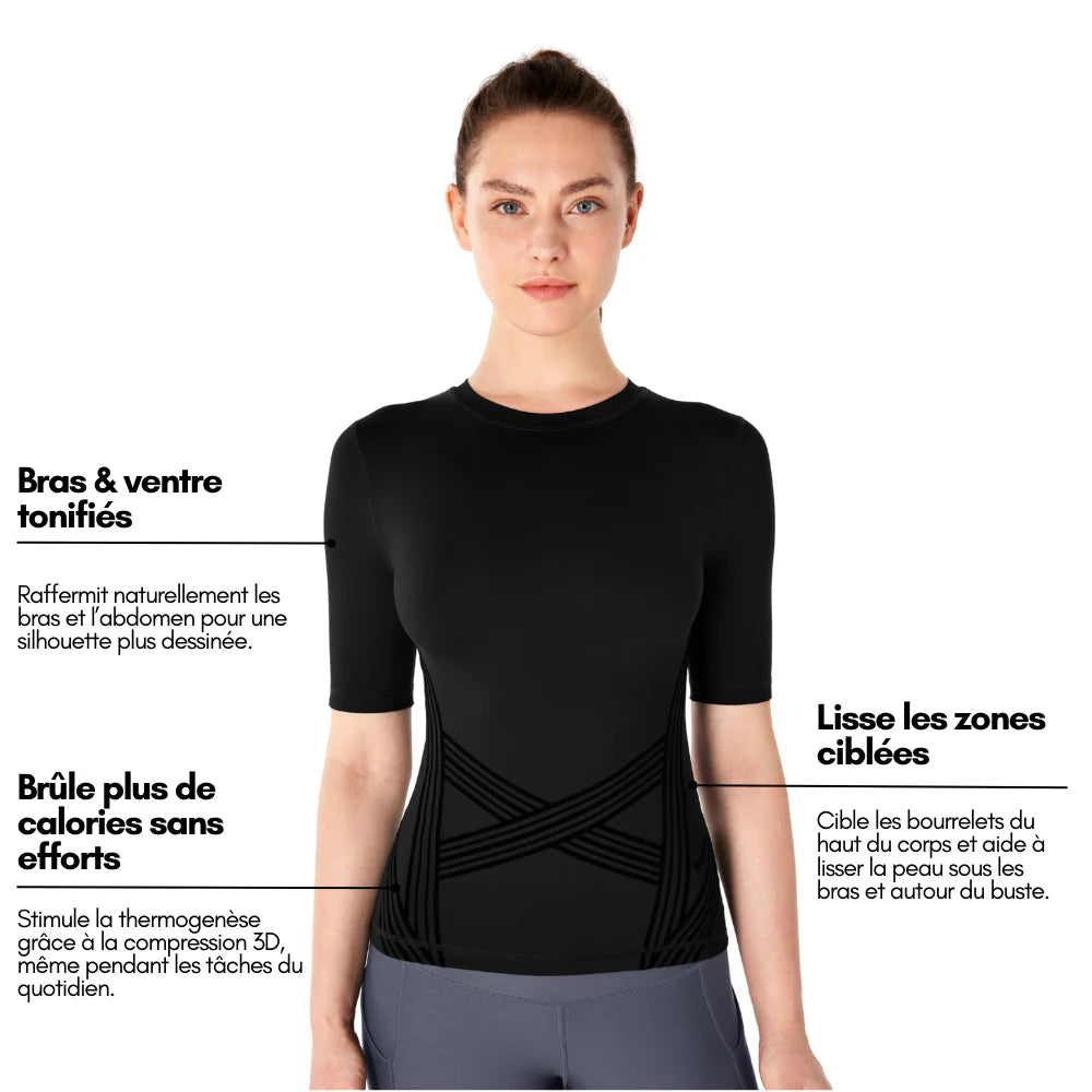 GLOWLY - Tee-shirt 3D Anti Cellulite