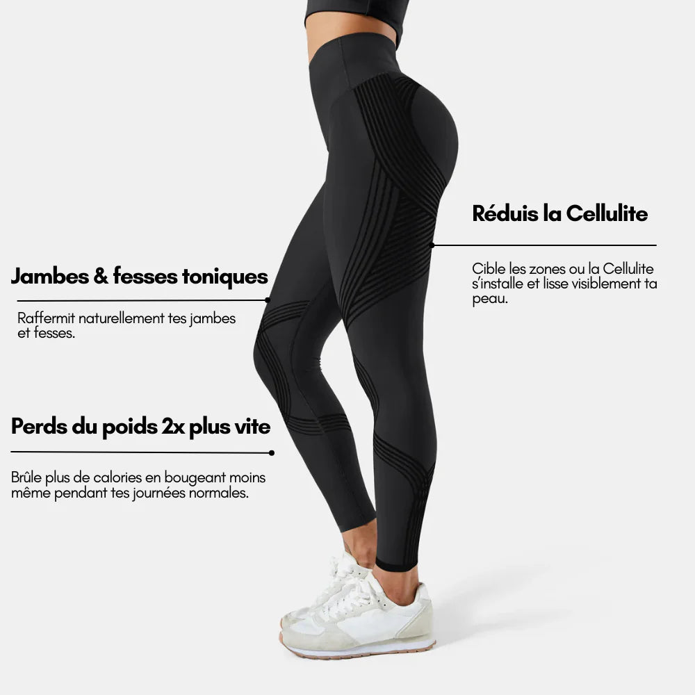 Glowly - Legging 3D anti lipœdème & cellulite